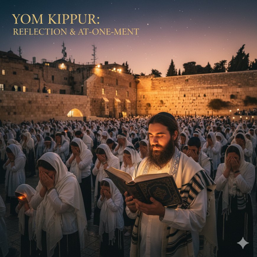 Yom Kippur: Roja Pîroz a Cihûyan Dest Pê Dike, Bangek ji bo Rawestan û Ramandinê