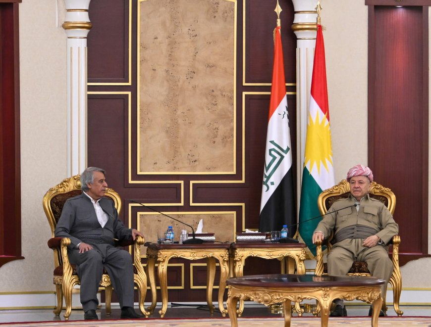 Serok Barzanî Pêşwaziya Hejmarek Ciwanên Kurdistanî yên li Diyasporayê Kir