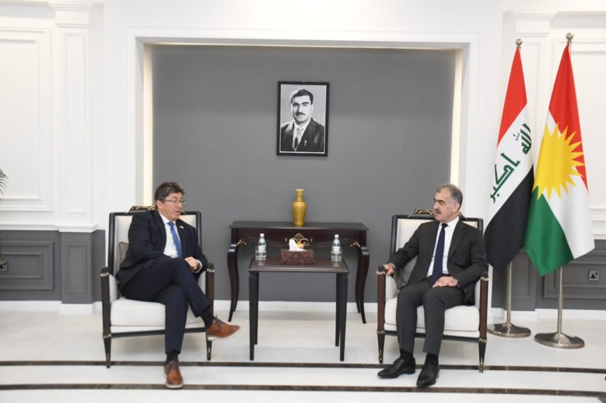 Dizeyî Pêşwaziyê li Balyozê Kanada li Iraqê Kir