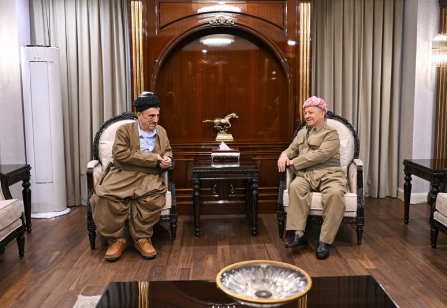 Serok Barzanî Pêşwaziyê Li Serokê Partiya Sosyal Demokrata Kurdistanê Kir