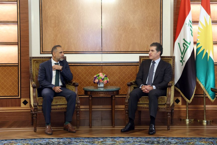 Serok Nêçîrvan Barzanî û Balyozê Brîtanyayê Peywendiyên Dualî Nirxandin