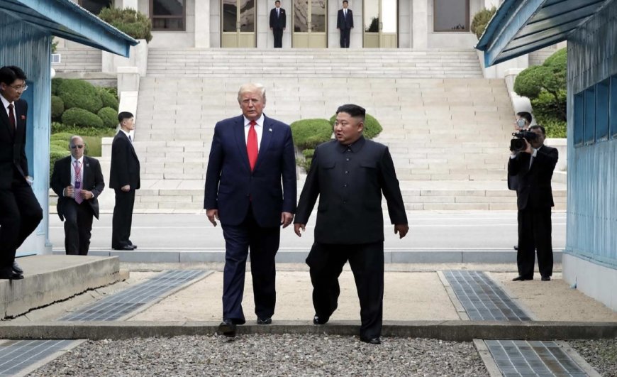 ترەمپ: بەدوورى نازانم چاوم بە کیم جۆنگ ئوون بکەوێت