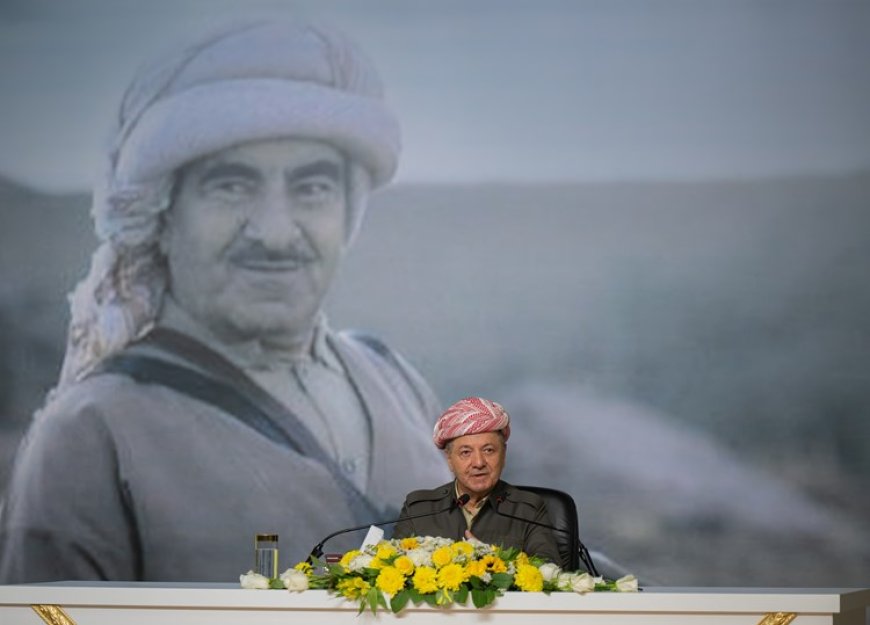 Serok Barzanî Bi beşek ji çînên Neynewa û Şingalê re civiya