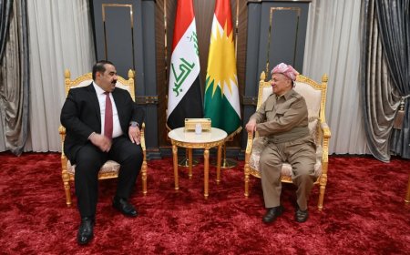 Serok Barzanî bi Serokê Hevpeymaniya Ezim re Civiya