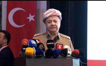 سەرۆک بارزانی لە شرنەخەوە لەبارەی پرۆسەی چارەسەریی پرسی کورد: زۆر بە رێکوپێکی بەڕێوەدەچێت