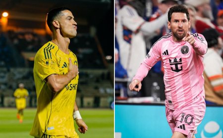 بەهۆی مێسی و رۆناڵدۆوە، نەسڕ و ئینتەرمەیامی رکابەریی ریال و بارسا دەکەن