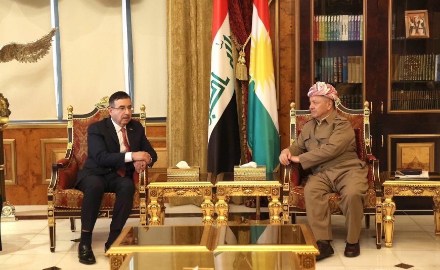 سەرۆک بارزانی پێشوازی لە کونسوڵی گشتیی نوێی شانشینی ئۆردن دەکات