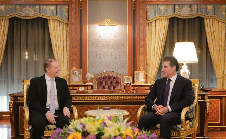 Serok Nêçîrvan Barzanî pêşwaziya Konsulê Giştî yê nû yê Macarîstanê kir