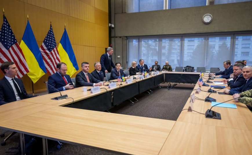 ئەمریکا و ئۆکراینا لەسەر رەشنووسێکی نوێ و هەموارکراوی ئاشتی رێککەوتن