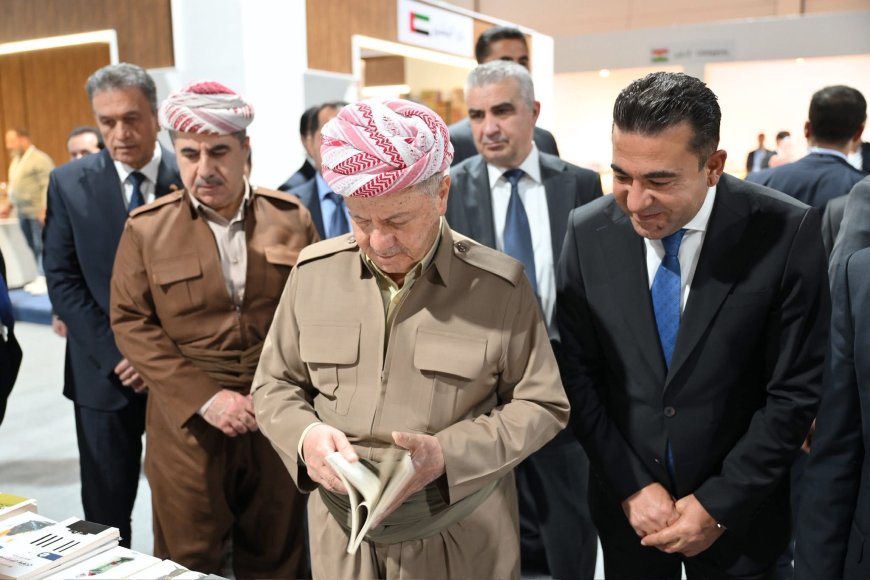 سەرۆک بارزانی یەکەمین پێشانگەی نێودەوڵەتی کتێب لە زاخۆ دەکاتەوە