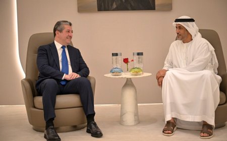 مەسرور بارزانی بە سەردانێکی فەرمی گەیشتە ئیمارات