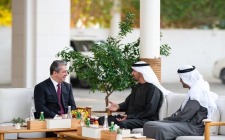 مەسروور بارزانی لەگەڵ شێخ محمد بن زاید کۆدەبێتەوە