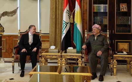 Serok Barzanî Pêşwaziya Konsulê Giştî Yê Nû Yê Macarîstanê Li Hewlêrê Kir