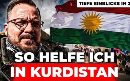 Tobias Huch Alîkariyên Li Kurdistanê Dinirxîne