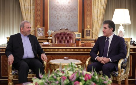 Serokê Herêma Kurdistanê û Balyozê Îranê Civiyan