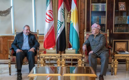 Serok Barzanî pêşwaziyê li Balyozê Komara Îslamî ya Îranê li Iraqê kir