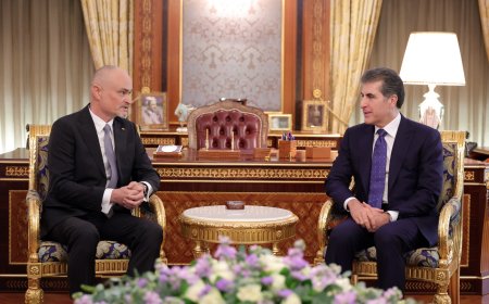 Serok Nêçîrvan Barzanî pêşwaziya Konsulê nû yê Polonyayê kir