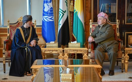 Serok Barzanî pêşwaziyê li Nûnerê Taybetî yê Sekreterê Giştî yê Neteweyên Yekbûyî li Iraqê dike.