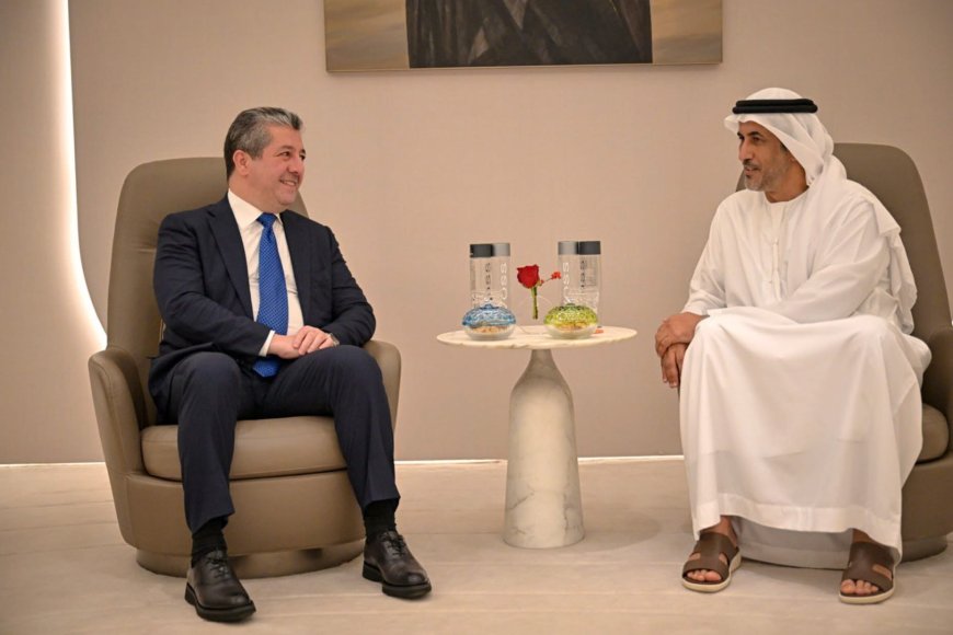 مەسرور بارزانی بە سەردانێکی فەرمی گەیشتە ئیمارات