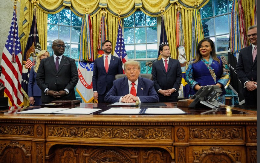 بە ئامادەبوونی ترەمپ لە واشنتن رێککەوتنی ئاشتیی کۆنگۆ و رواندا واژۆ کرا