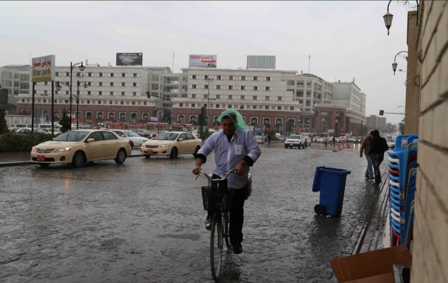 راپۆرتی ستراتیژیی 2025ی عێراق: بارانبارین لە هەرێمی کوردستان بە رێژەی 9% کەمی کردووە
