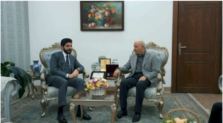 Îdrîs Nêçîrvan Barzanî Serdana Zanyarê Kurd Dr. Reşad Mîran Kir