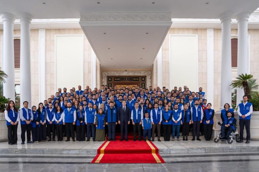 سه‌رۆك نێچيرڤان بارزانى سوپاسى ده‌زگاى روانگه‌ ده‌كات