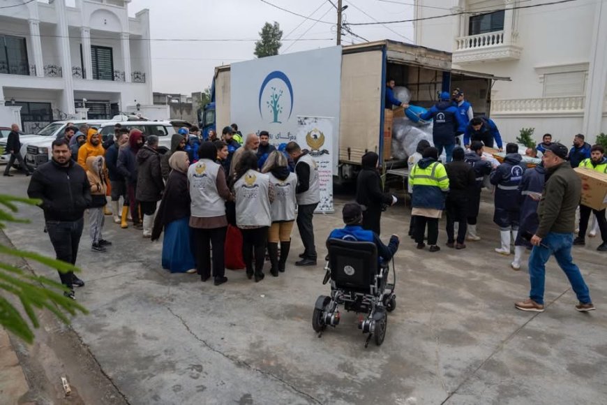 ‎دەزگای روانگە کۆمەک و هاوکارییەکانی گەیاندە شاری کەرکوک