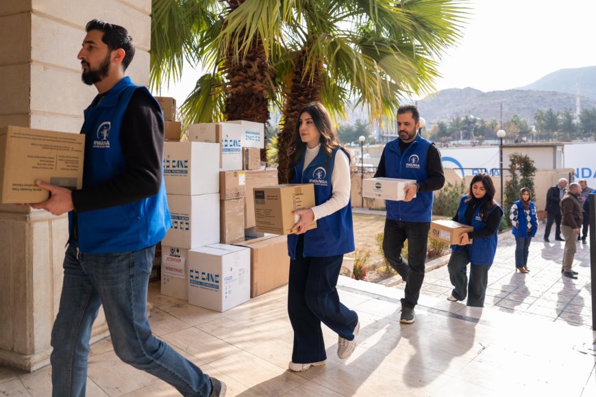 دەزگای روانگە دەرمان و پێداویستی پزیشکی بۆ پارێزگای دهۆك دابین کرد