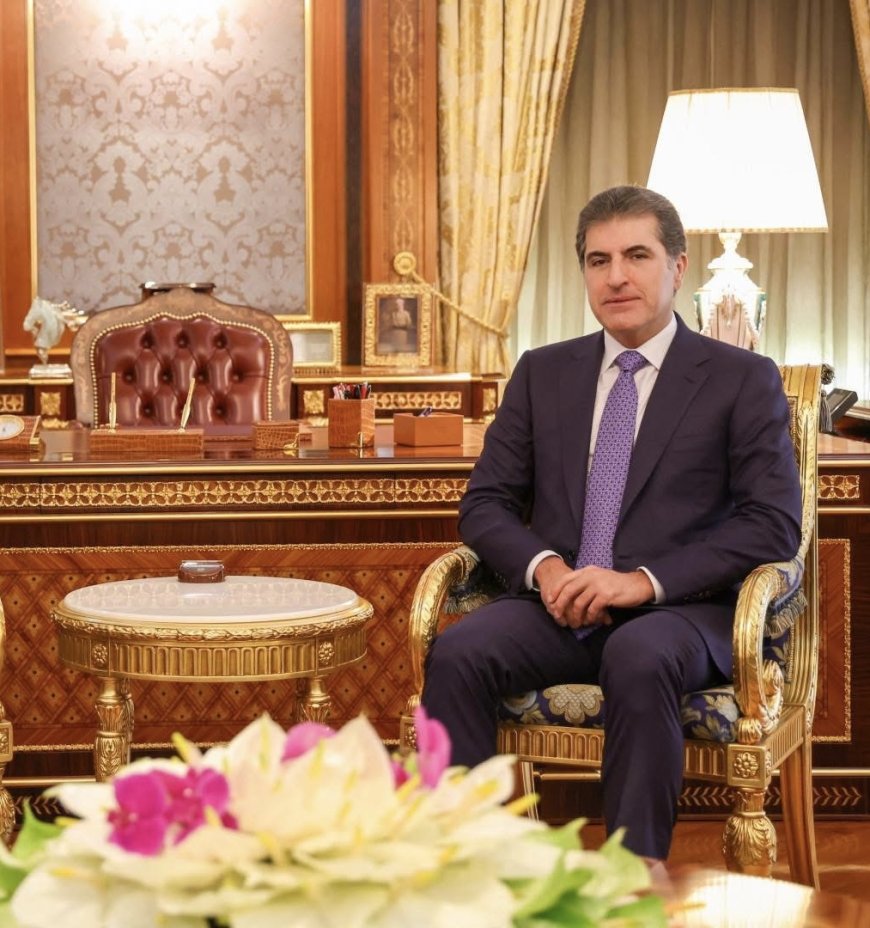 سەرۆک نێچیرڤان بارزانی پەیامێکی پیرۆزبایی بڵاوکردەوە