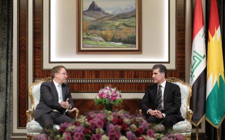 Serok Nêçîrvan Barzanî û Balyozê Fransa Rewşa Helebê Nirxandin