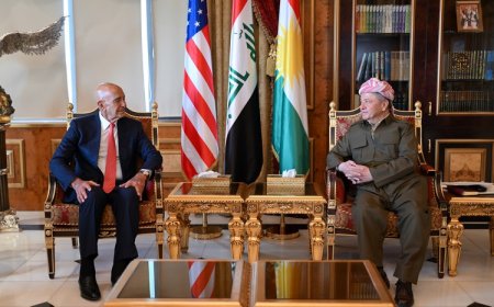 Serok Barzanî Pêşwaziya Nûnerê Serok Trump ji bo Karûbarên Sûriyê û Balyozê Amerîka li Tirkiyê Kir