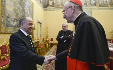 Serok Barzanî û Serokwezîrê Vatîkanê Civiyan