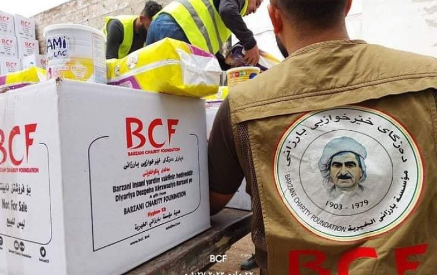 Dezgeha Xêrxwazî ya Barzanî ji bo Koçberên Helebê yên li Efrînê Banga Alîkariyê Dike