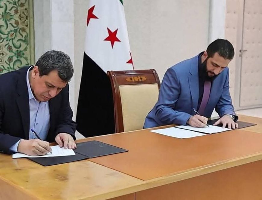 بەسەرپەرشتی ئەمەریکا ڕۆژاڤا و حکوومەتی سووریا ڕێککەوتن