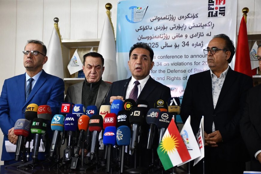 Sendîkaya Rojnamevanên Kurdistanê Spasiya Medyakaran Dike