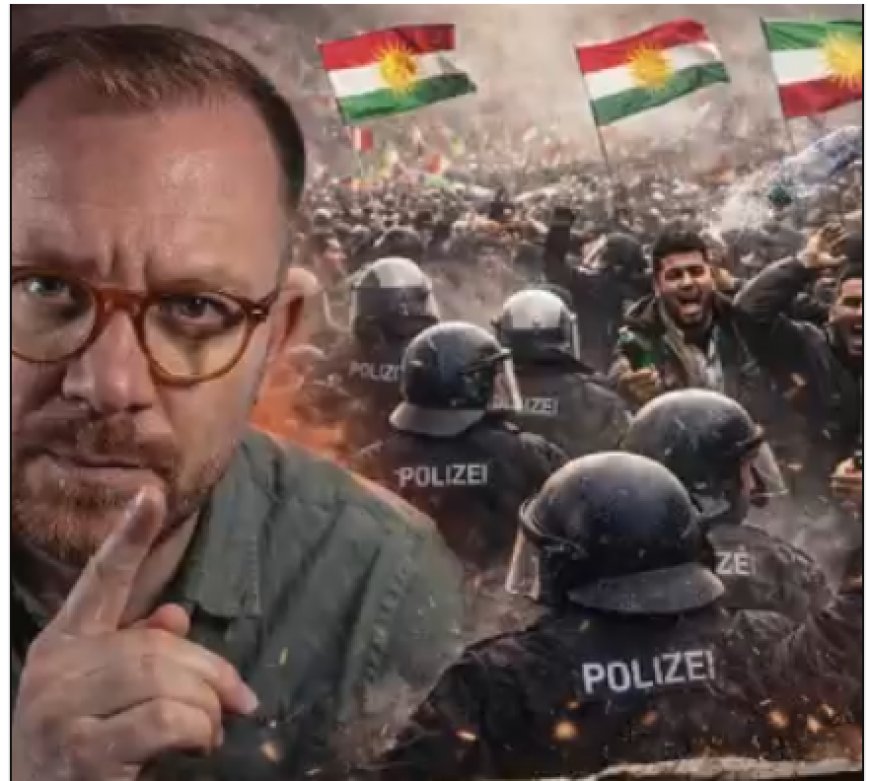 Tobias Huch bang li Kurdan dike: Provokasyonan Belav bikin, bi Polîsan re Hevkarî bikin
