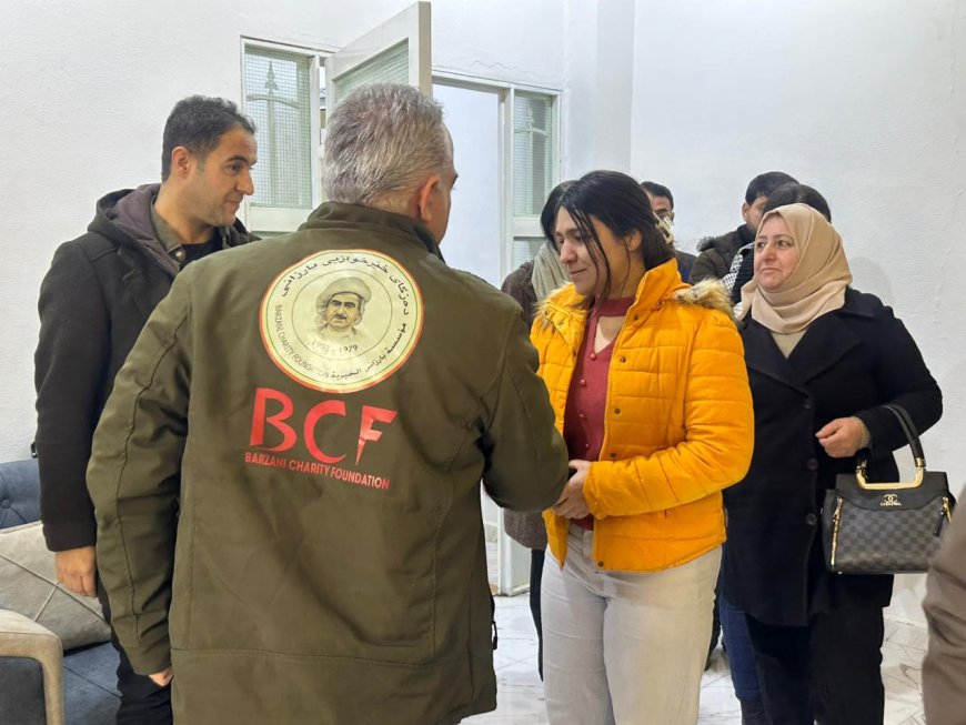 Tev-Dem û Rêveberiya Xweser Serdana Nivîsîngeha BCF li Qamişlo Kirin