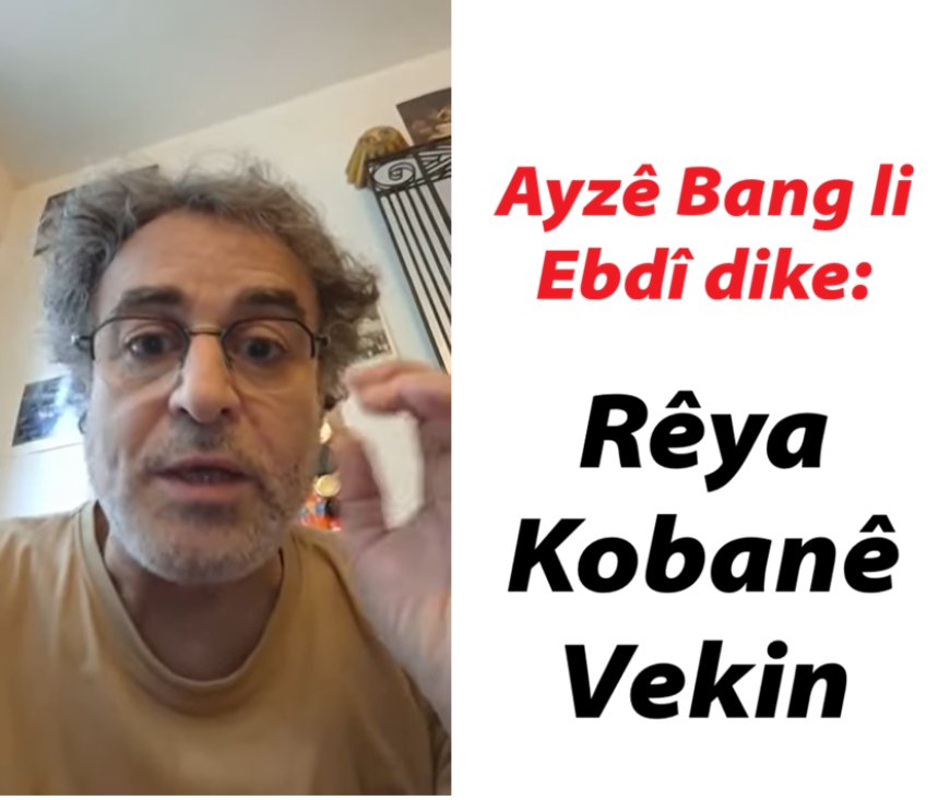 Ayzê Bang li Ebdî dike: Rêya Kobanê Vekin