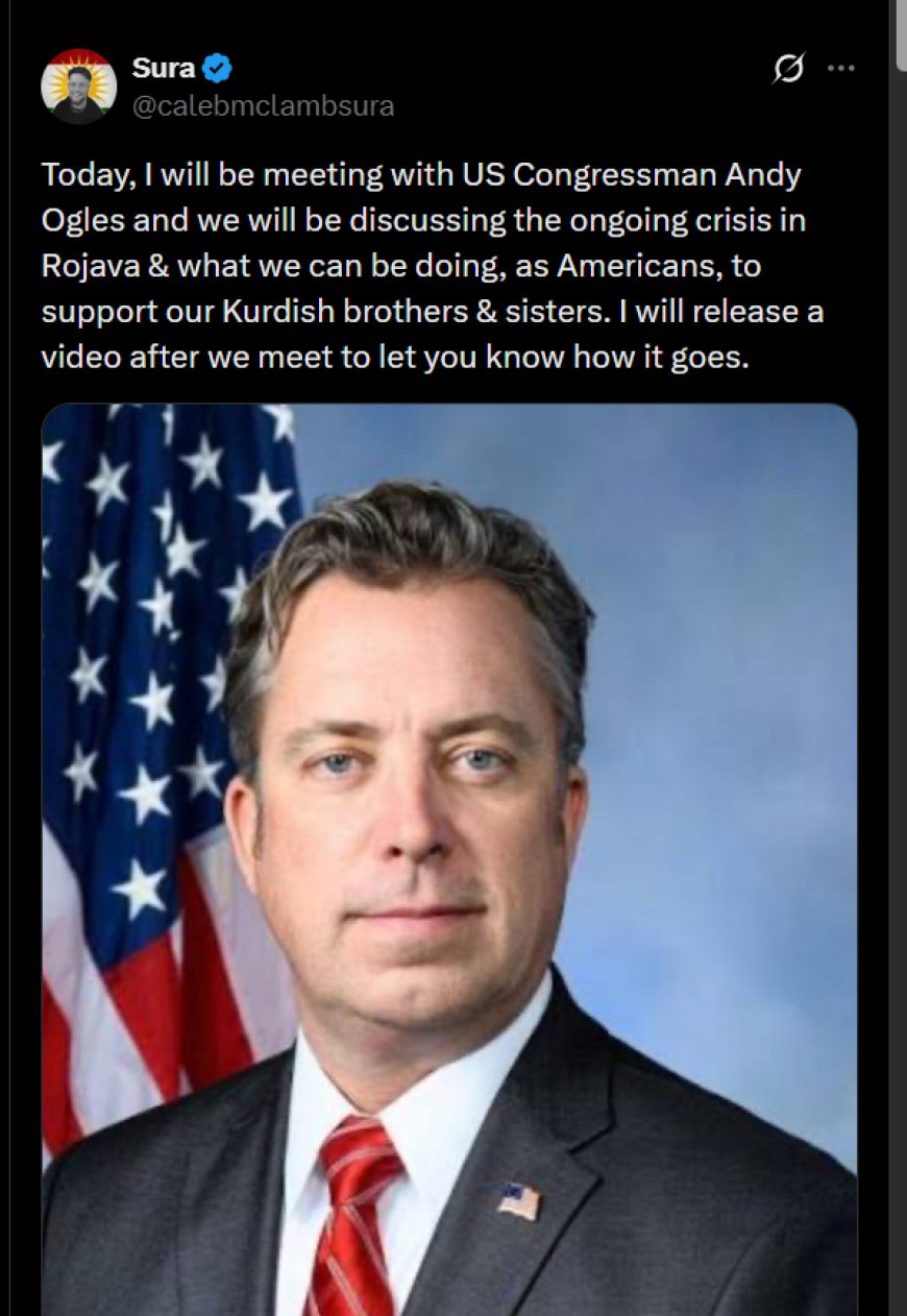 Sura (Soro) Ji bo Rojava bi Kongresman Andy Ogles re Dicive
