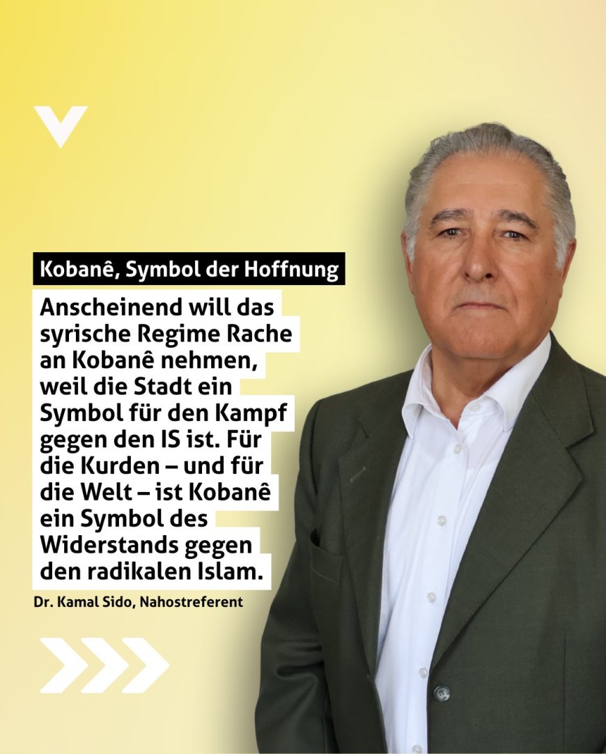Kobanê Dîsa Di Bin Metirsiya Êrîşên Îslamîstan De Ye, Dr. Kemal Sîdo Hişyariyan Dide