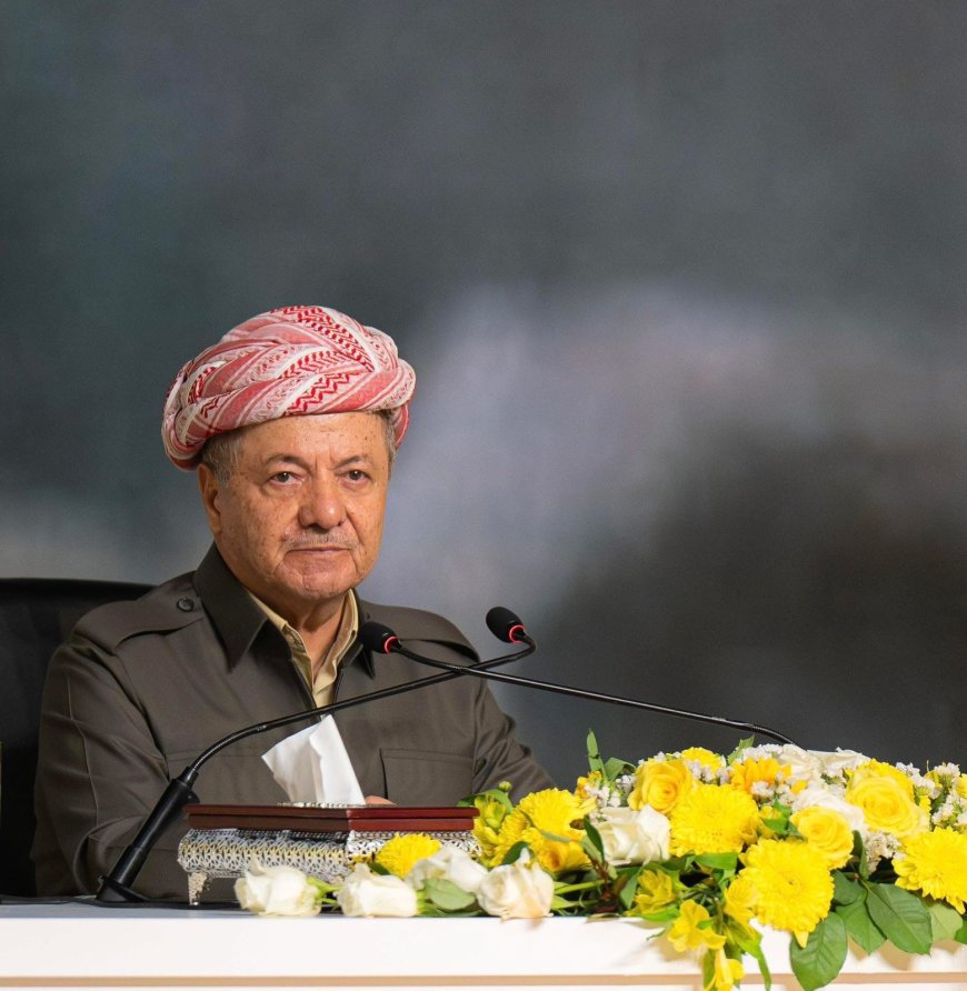 پەیامێک لە سەرۆک بارزانییەوە