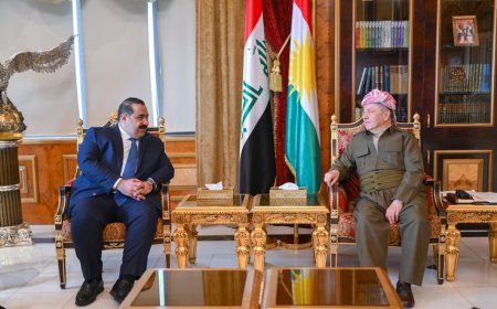 Serok Barzanî Pêşwaziyê Li Serokê Hevpeymaniya Ezim Kir