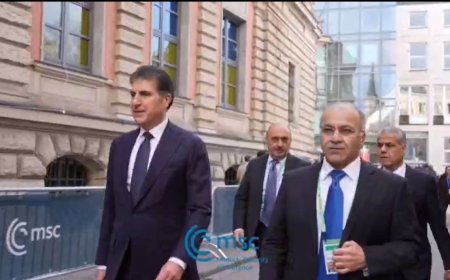 Serok Nêçîrvan Barzanî li Konferansa Ewlehiyê ya Munîhê