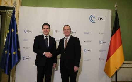 Serok Nêçîrvan Barzanî û Wezîrê Berevaniyê yê Almanyayê hevkariya hevbeş gotûbêj kirin