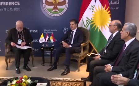 Serok Nêçîrvan Barzanî û Wezîrê Derve yê Vatîkanê Pêkvejiyan û Rewşa Pêkhateyan Gotûbêj Kirin.