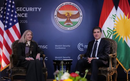 سەرۆک نێچیرڤان بارزانی و بریکاری وەزارەتی دەرەوەی ئەمه‌ریکا کۆبوونەوە