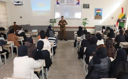 Polîsên Kurdistanê Semînarek Li Ser Encamên Tawana Elektronîkî Li Dar Xist