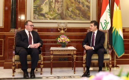 Serok Nêçîrvan Barzanî û Berpirsê Balyozxaneya Amerîkayê Civiyan