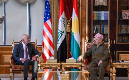 سەرۆك بارزانی پێشوازی لە نوێنەری سەرۆك ترامپ بۆ كاروباری سووریا و باڵیۆزی ئەمەریكا لە توركیا دەكات